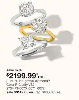 JC Penney 2-1/4 ct. lab-grown-diamond◊¥ offer