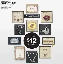 JC Penney Fashion jewelry boxed gifts offer