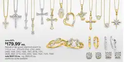 JC Penney Natural Or Lab-Grown Diamond Accent To 1/10 Ct. T.W.‡ offer