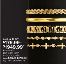 JC Penney Bracelets‡◊ offer