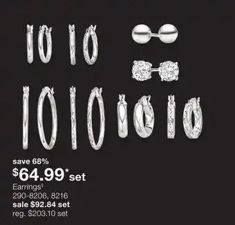 JC Penney Earrings§ offer