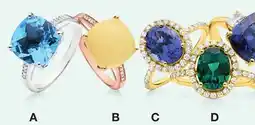 JC Penney Effy natural or lab-grown diamond accent to 3/8 ct. t.w. &/or genuine or lab-created gemstone◊ offer