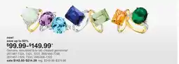JC Penney Genuine, simulated &/or lab-created gemstone§ offer