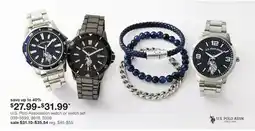 JC Penney U.S. Polo Association watch or watch set offer