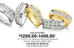 JC Penney 1 To 1-1/2 Ct. T.W. Natural Or Lab-Grown Diamond‡ offer