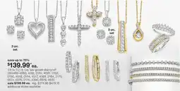 JC Penney 1/4 to 1/2 ct. t.w. lab-grown diamond§ offer