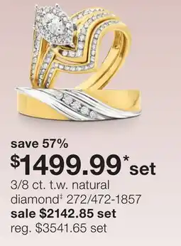 JC Penney 3/8 ct. t.w. natural diamond‡ offer