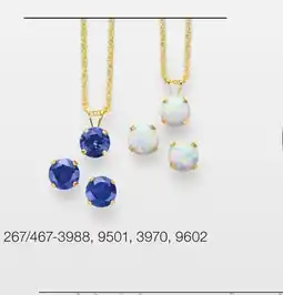 JC Penney Lab-created &/or simulated gemstones§‡ offer