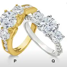 JC Penney 3 ct. t. w. lab-grown diamond‡ offer