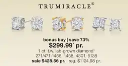 JC Penney 1 Ct. T.W. Lab-Grown Diamond‡ offer