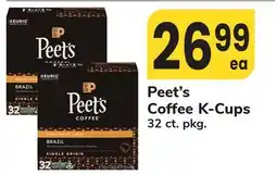 ACME Peet's Coffee K-Cups offer