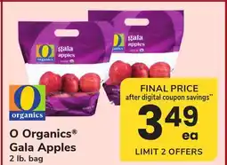 ACME O Organics Gala Apples offer