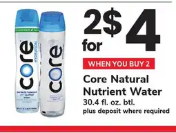 ACME Core Natural Nutrient Water offer