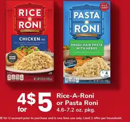 ACME Rice-A-Roni or Pasta Roni offer
