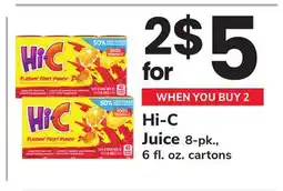 ACME Hi-C Juice offer