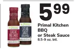 ACME Primal Kitchen BBQ or Steak Sauce offer