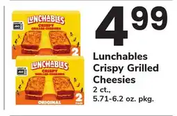 ACME Lunchables Crispy Grilled Cheesies offer