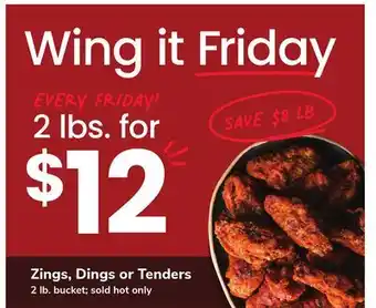 ACME Zings, Dings or Tenders offer