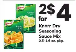 ACME Knorr Dry Seasoning Sauce Mix offer