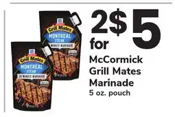 ACME McCormick Grill Mates Marinade offer