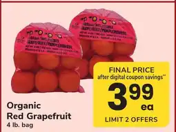 ACME Organic Red Grapefruit offer