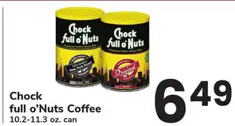 ACME Chock full o'Nuts Coffee offer