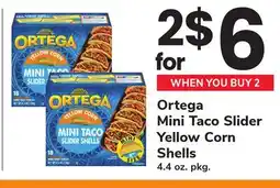 ACME Ortega Mini Taco Slider Yellow Corn Shells offer