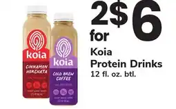 ACME Koia Protein Drinks offer