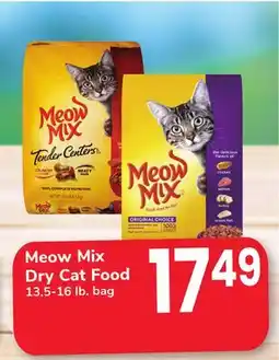ACME Meow Mix Dry Cat Food offer