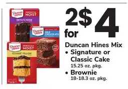 ACME Duncan Hines Mix offer