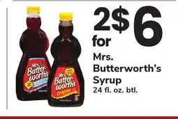 ACME Mrs. Butterworth's Syrup offer