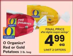 ACME O Organics Red or Gold Potatoes offer