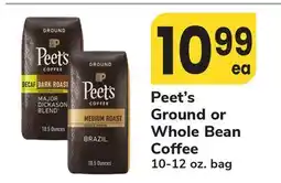 ACME Peet's Ground or Whole Bean Coffee offer