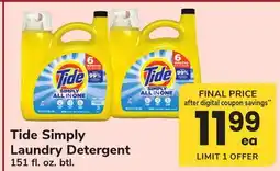 ACME Tide Simply Laundry Detergent offer