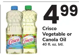 ACME Crisco Vegetable or Canola Oil offer