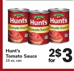 ACME Hunt's Tomato Sauce offer