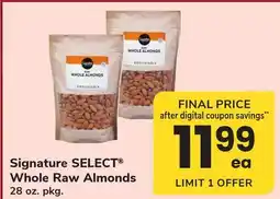 ACME Signature SELECT Whole Raw Almonds offer