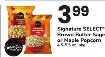 ACME Signature SELECT Brown Butter Sage or Maple Popcorn offer