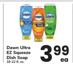 ACME Dawn Ultra EZ Squeeze Dish Soap offer