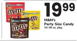 ACME M&M's Party Size Candy offer