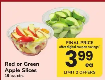 ACME Red or Green Apple Slices offer