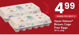 ACME Open Nature Brown Cage Free Eggs offer