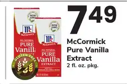 ACME McCormick Pure Vanilla Extract offer