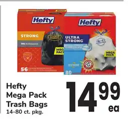 ACME Hefty Mega Pack Trash Bags offer