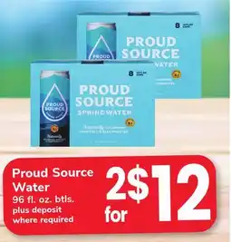 ACME Proud Source Water offer