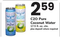 ACME C2O Pure Coconut Water offer
