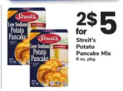 ACME Streit's Potato Pancake Mix offer