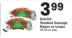 ACME Eckrich Smoked Sausage Ropes or Loops offer