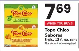 ACME Topo Chico Sabores offer