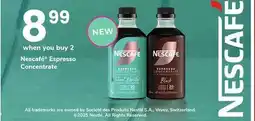 ACME Nescafé Espresso Concentrate offer